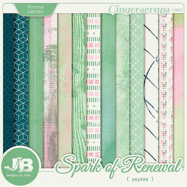 Spark Of Renewal Papers by JB Studio