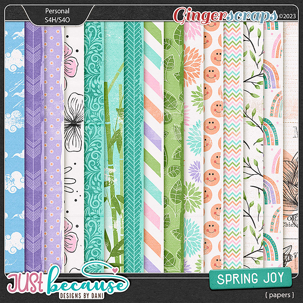 Spring Joy Papers by JB Studio