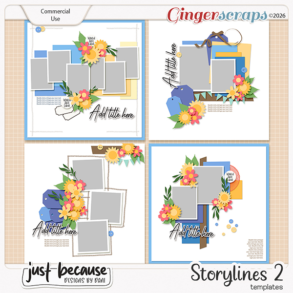{CU} Storylines 2 Templates by JB Studio