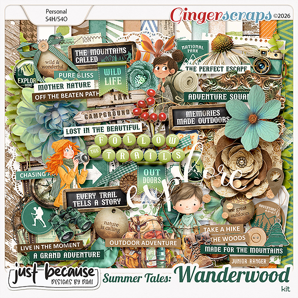 Summer Tales: Wanderwood Kit by JB Studio