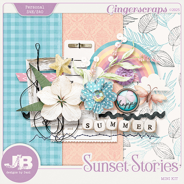 Sunset Stories Mini Kit by JB Studio
