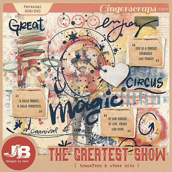 The Greatest Show Transfers by JB Studio