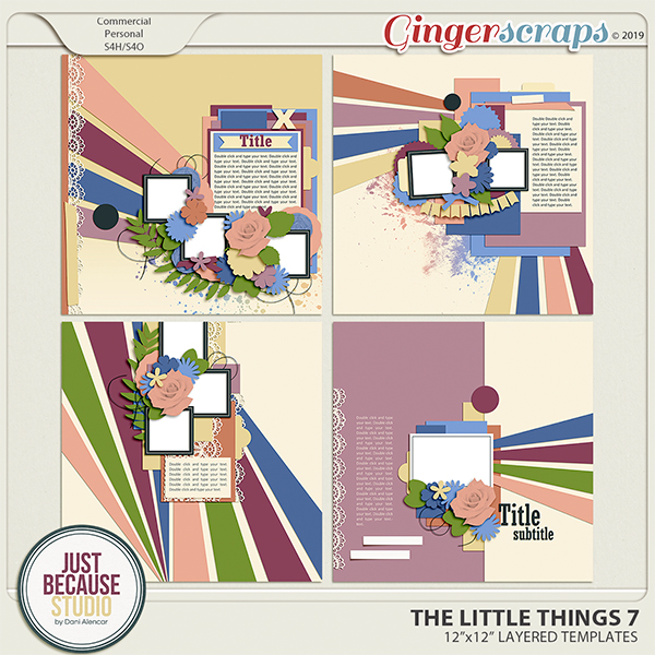 The Little Things 7 Templates by JB Studio