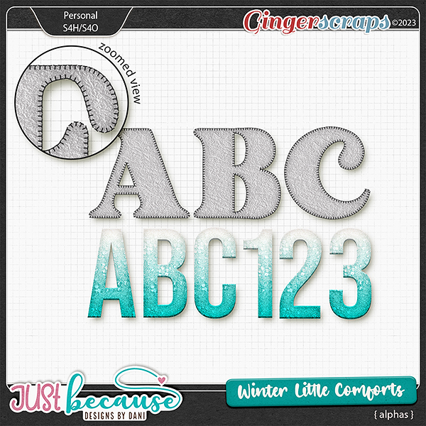 Winter Little Comforts Alphas by JB Studio