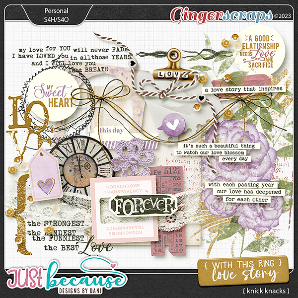 With This Ring {Love Story} Knick Knacks by JB Studio