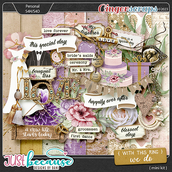 With This Ring {We Do} Mini Kit by JB Studio