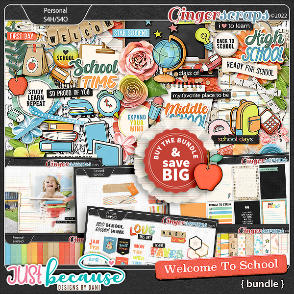 Welcome To School Bundle by JB Studio