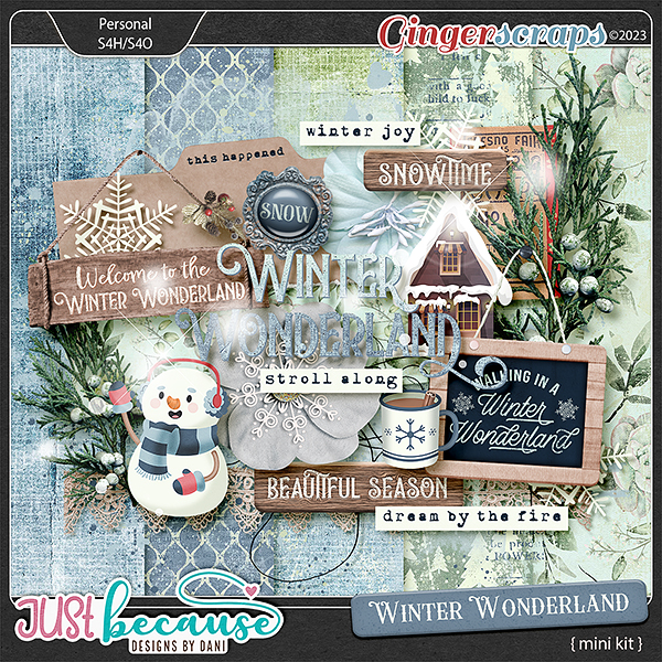 Winter Wonderland Mini Kit by JB Studio