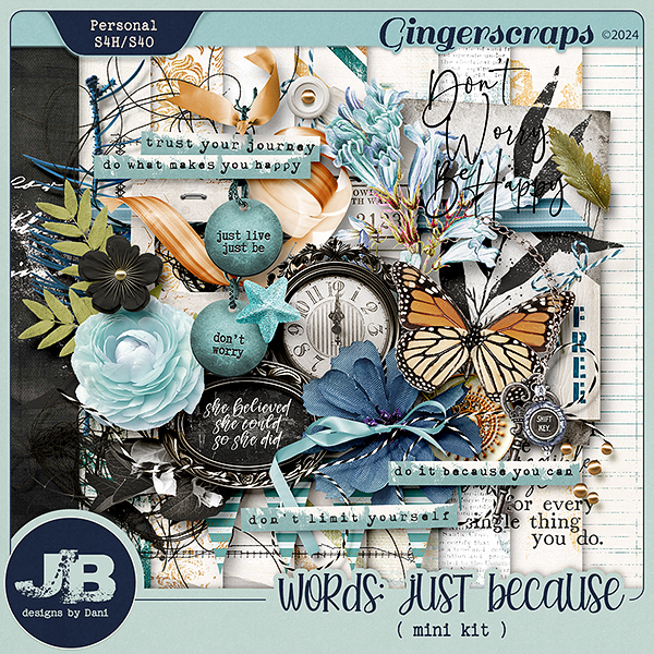 Words {Just Because} by JB Studio