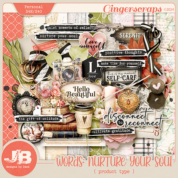 Words {Nurture Your Soul} by JB Studio