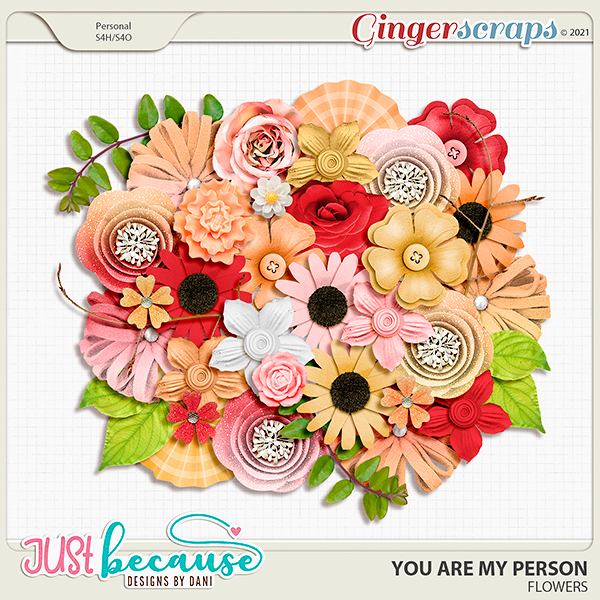 You Are My Person Flowers by JB Studio