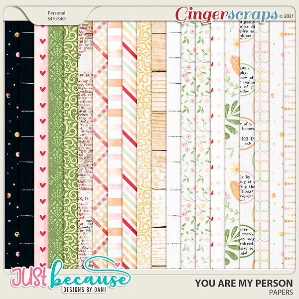 You Are My Person Papers by JB Studio