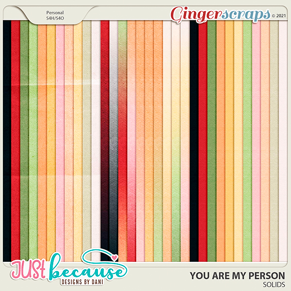 You Are My Person Solids by JB Studio