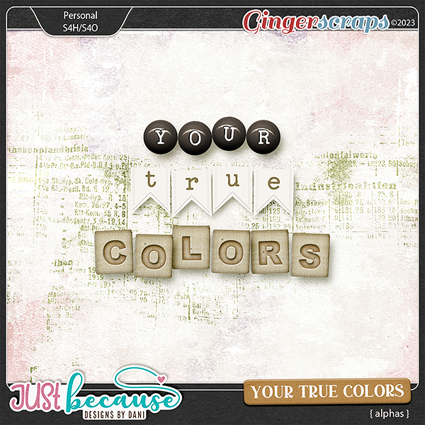 Your True Colors Alphas by JB Studio