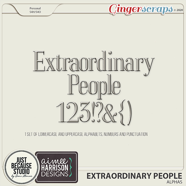 Extraordinary People Alphas by JB Studio & Aimee Harrison