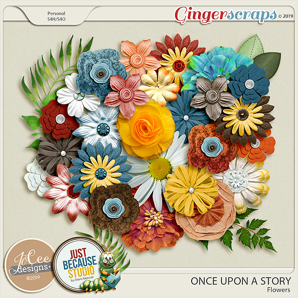 Once Upon A Story Collab - Flowers by JB Studio and Jocee Designs