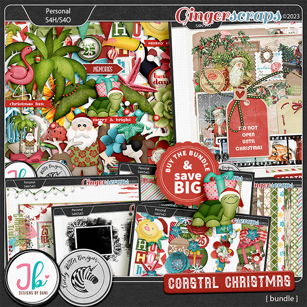 Coastal Christmas Bundle by JB Studio and Cindy Ritter