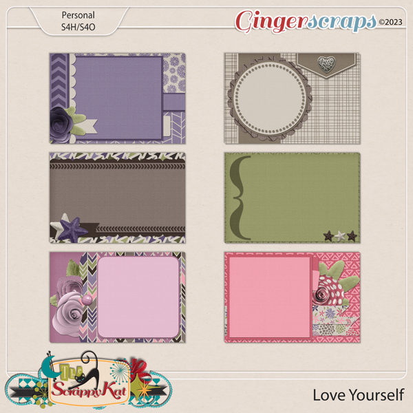 Love Yourself Journaling Cards Set 2 by The Scrappy Kat