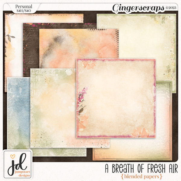 A Breath of Fresh Air {Blended Papers}