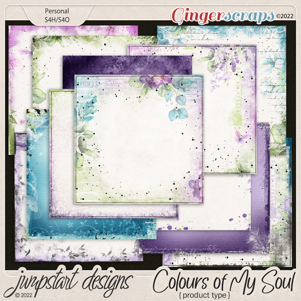 Colours of my Soul {Blended Papers}