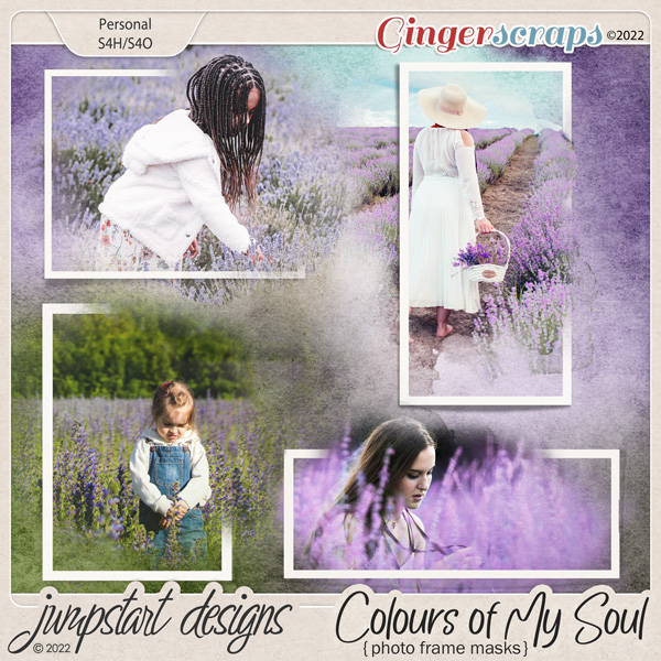 Colours of my Soul {Photo Frame Masks}