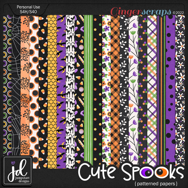 Cute Spooks {Patterned Papers}