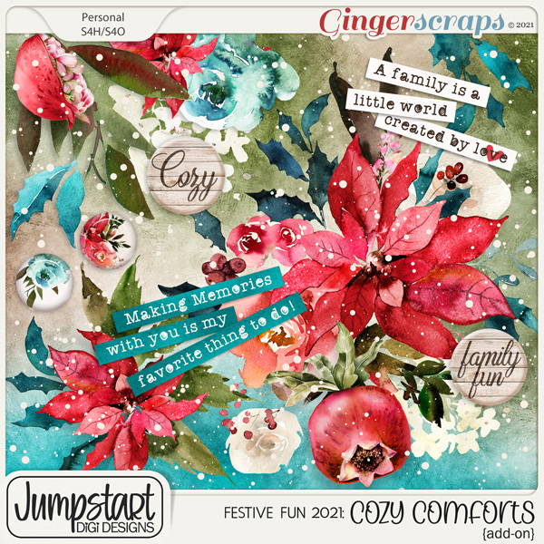 Festive Fun 2021: COZY COMFORTS {Add-On}