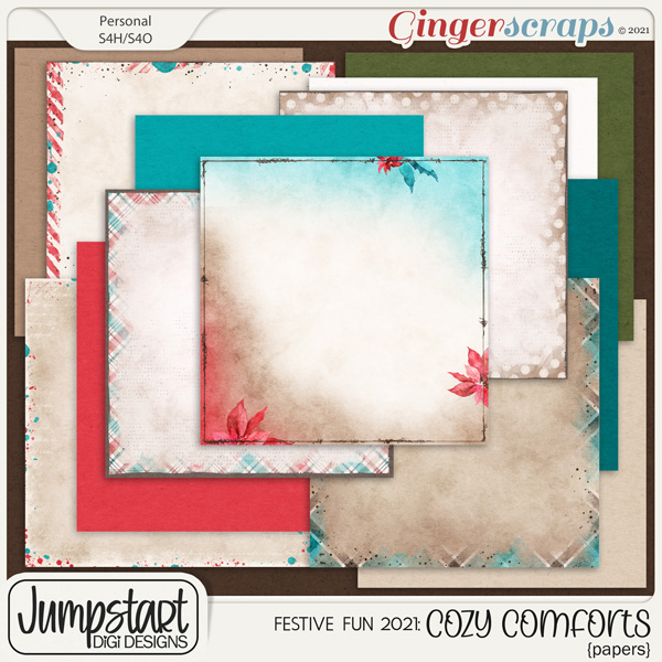 Festive Fun 2021: COZY COMFORTS {Papers}