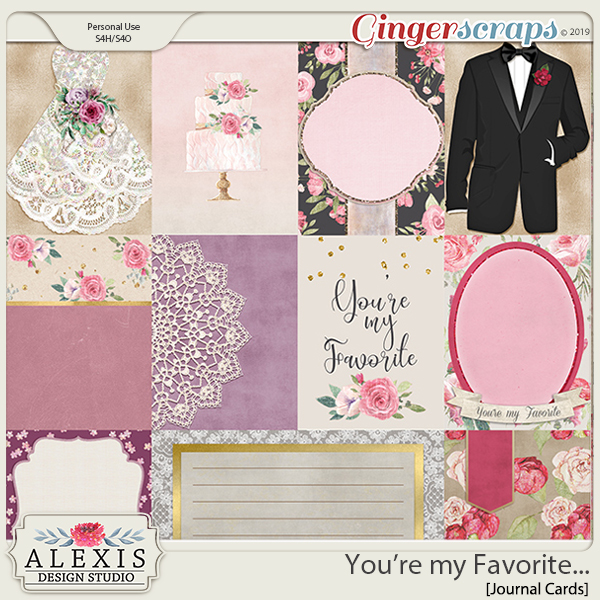 You're my Favorite - Journal Cards
