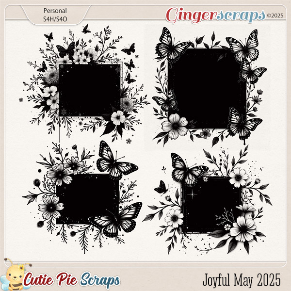 Joyful May 2025 Photo Masks