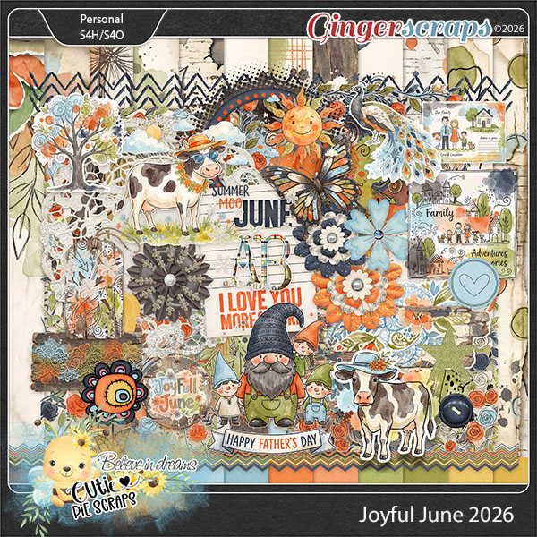 Joyful June 2026 Page Kit 