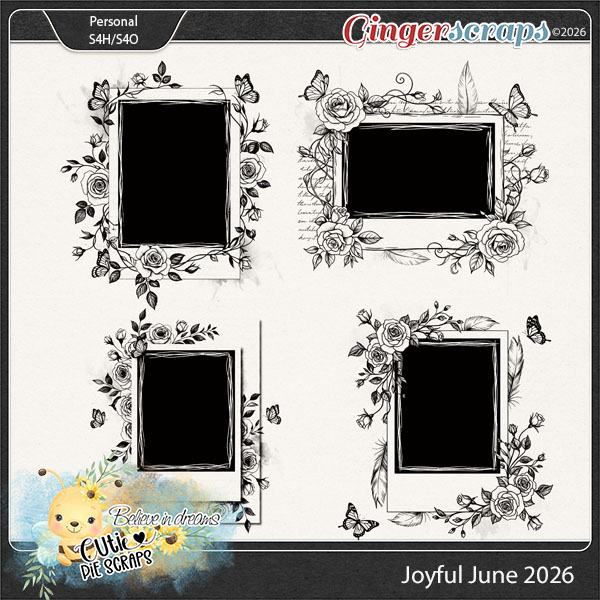 Joyful June 2026 Photo Masks