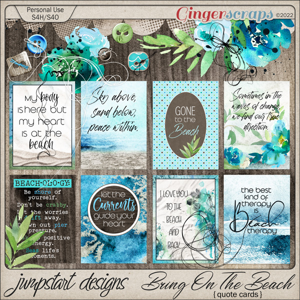 Bring on the Beach {Quote Cards}