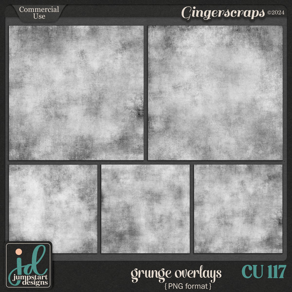 CU & PU 117 ~ Grunge Overlays