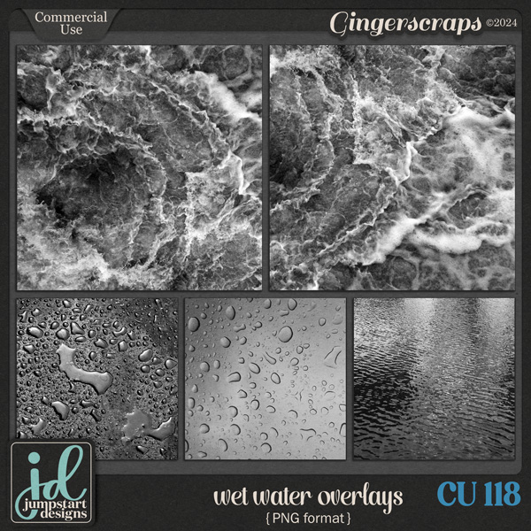 CU & PU 118 ~ Water Overlays