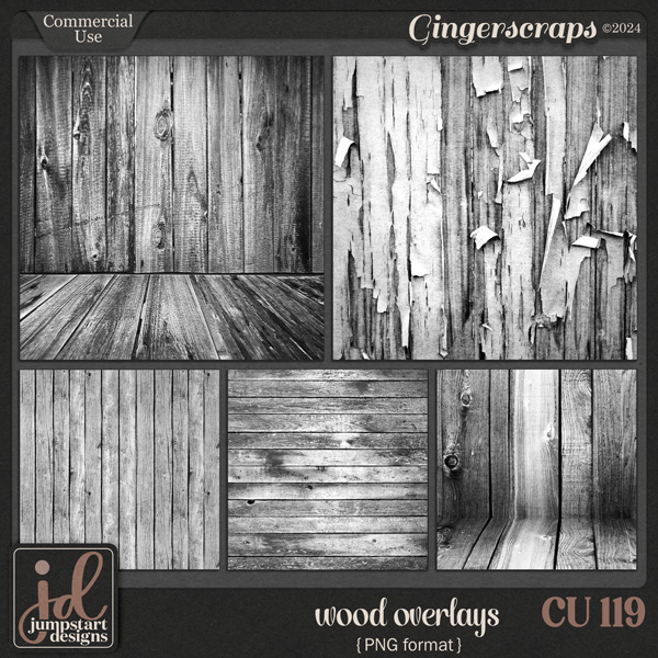 CU & PU 119 ~ Wood Overlays