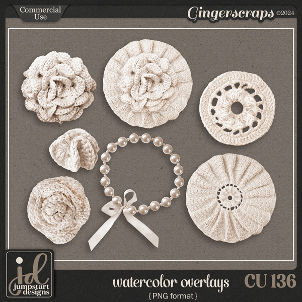 CU & PU 136 ~ Crocheted Pretties