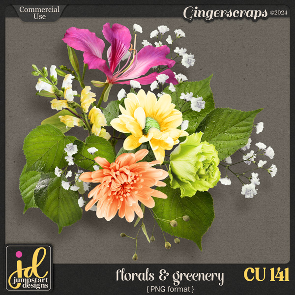 CU & PU 141 ~ Florals