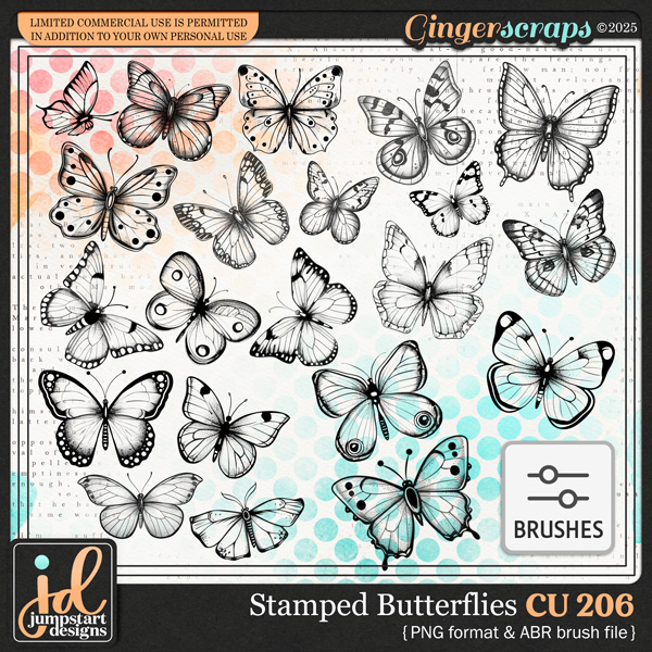 CU & PU 206 ~ Butterflies