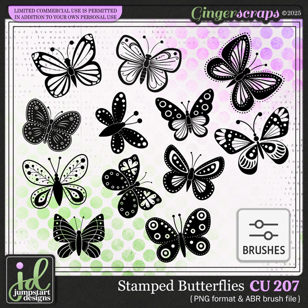 CU & PU 207 ~ Butterflies