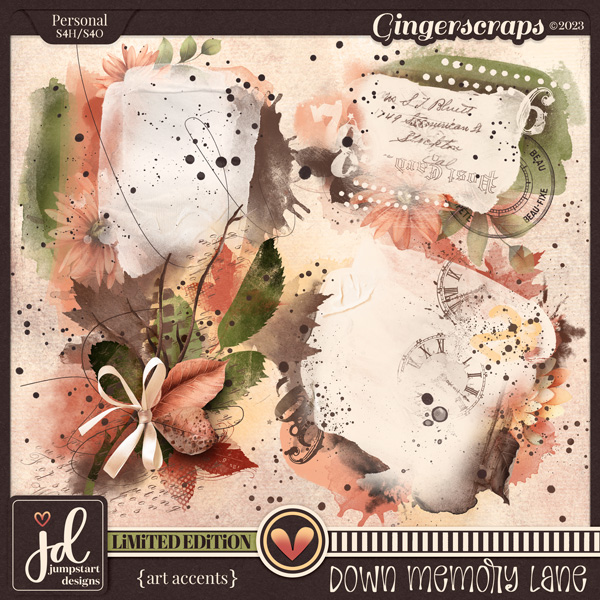 Down Memory Lane {Art Accents} LIMITED EDITION