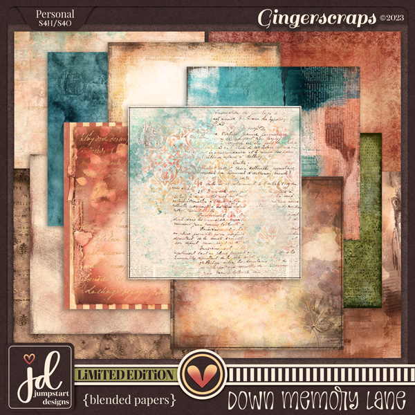 Down Memory Lane {Blended Papers} LIMITED EDITION
