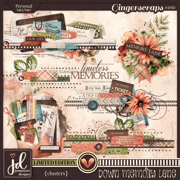 Down Memory Lane {Clusters} LIMITED EDITION