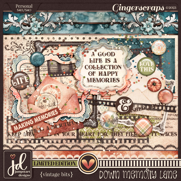 Down Memory Lane {Vintage Bits} LIMITED EDITION