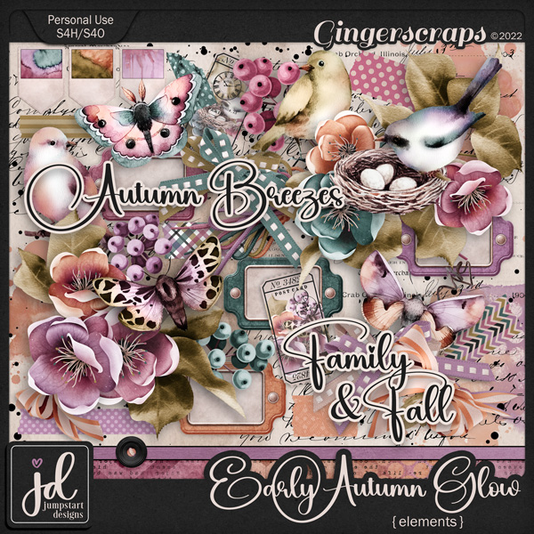 Early Autumn Glow {Elements}