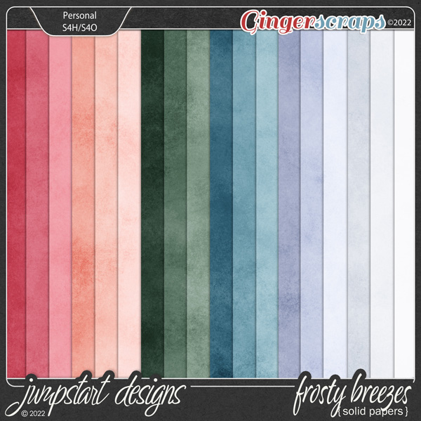 Frosty Breezes {Solid Papers}