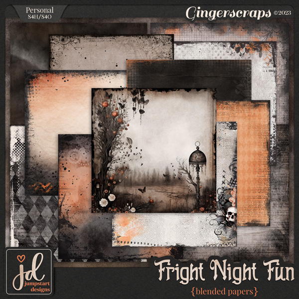 Fright Night Fun {Blended Papers}