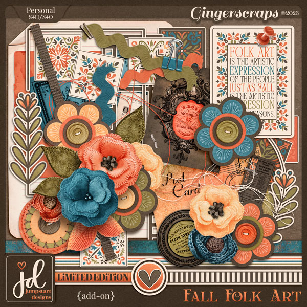 Fall Folk Art {Add-On} LIMITED EDITION