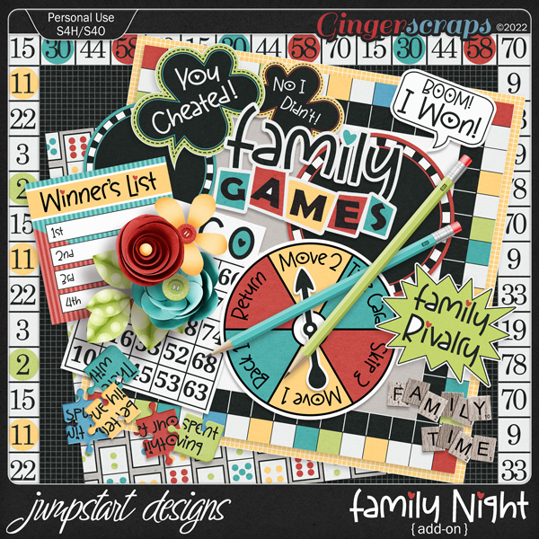 Family Night {Add-On Kit}