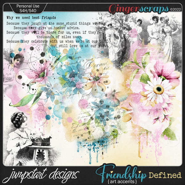 Friendship Defined {Art Accents}